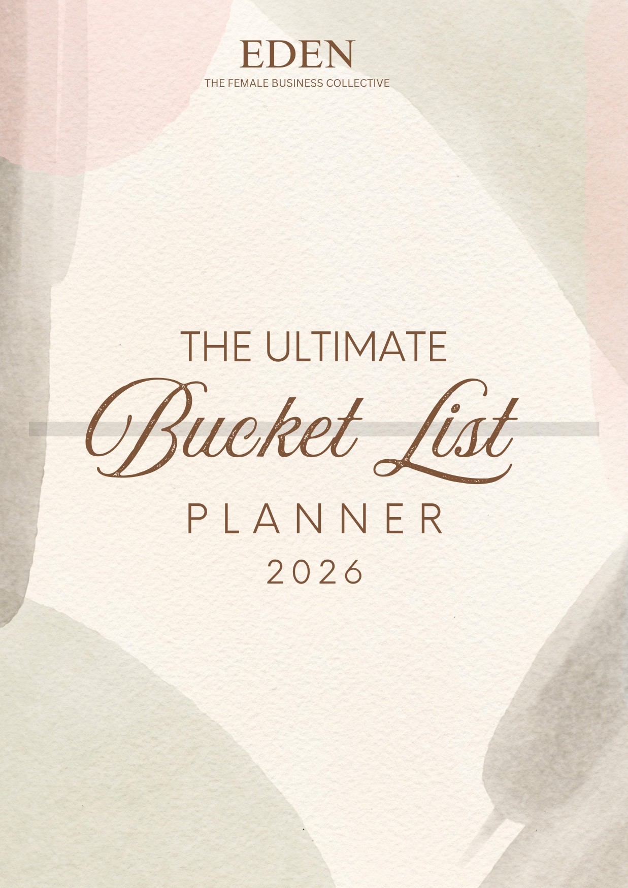 The Ultimate Bucket List Planner - Digital Download